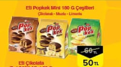Eti Popkek Mini Poşet Çeşitleri 180 gr