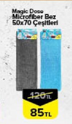 Magic Dose Microfiber Bez Çeşitleri 50x70