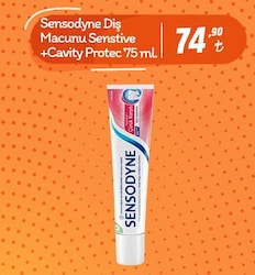 Sensodyne Diş Macunu Sensitive + Cavity Protec 75 ml