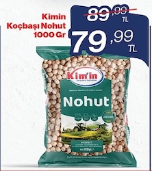 Kimin Koçbaşı Nohut 1000 gr