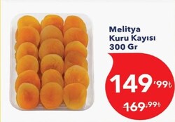 Melitya Kuru Kayısı 300 gr