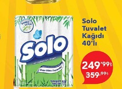 Solo Tuvalet Kağıdı 40'lı