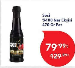 Sosi %100 Nar Ekşisi 470 gr