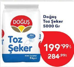 Doğuş Toz Şeker 5000 gr