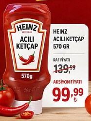 Heinz Acılı Ketçap 570 gr