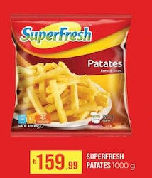 Superfresh Patates 1000 gr