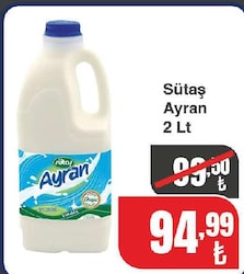 Sütaş Ayran 2 lt 