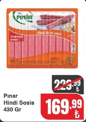 Pınar Hindi Sosis 430 gr