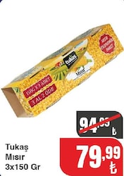 Tukaş Mısır 3x150 gr