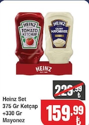 Heinz Set 375 gr Ketçap+330 gr Mayonez