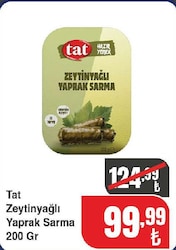 Tat Zeytinyağlı Yaprak Sarma 200 gr