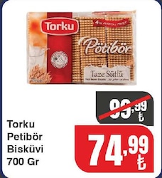 Torku Petibör Bisküvi 700 gr
