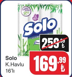 Solo Kağıt Havlu 16'lı