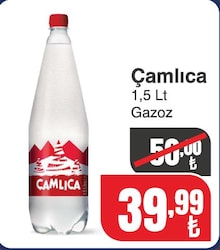 Çamlıca Gazoz 1,5 lt