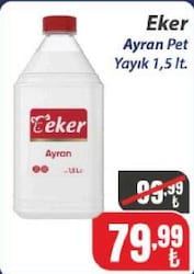 Eker Ayran Pet Yayık 1,5 lt