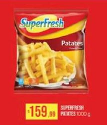 SuperFresh Patates 1000 g