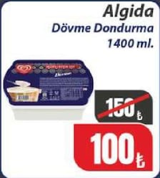 Algida Dövme Dondurma 1400 ml