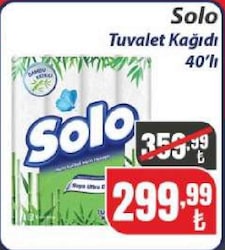 Solo Tuvalet Kağıdı 40'lı