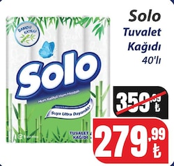 Solo Tuvalet Kağıdı 40'lı