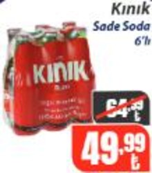 Kınık Sade Soda 6'lı