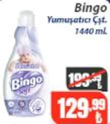Bingo Yumuşatıcı Çeşitleri 1440 ml