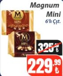 Magnum Mini 6'lı Çeşitleri