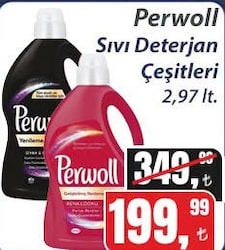Perwoll Sıvı Deterjan Çeşitleri 2,97 lt 