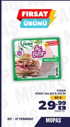 Pınar Hindi Salam B. Dilim 80 g
