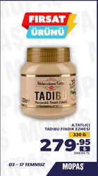 Abdurrahman Tatlıcı Tadıbu Fındık Ezmesi 330 g