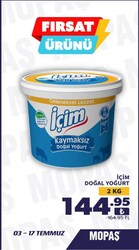 İçim Doğal Yoğurt 2 kg