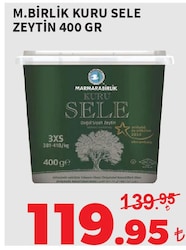 Marmarabirlik Kuru Sele Zeytin 400 gr