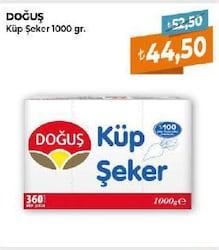 Doğuş Küp Şeker 1 kg 360 Adet