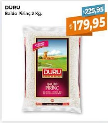 Duru Baldo Pirinç 2 kg