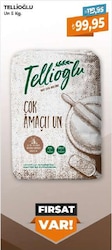 Tellioğlu 5 kg Çok Amaçlı Un