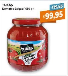 Tukaş Domates Salçası 1.65 kg