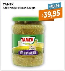 Tamek Közlenmiş Patlıcan 520 gr