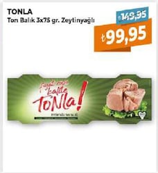 Dardanel Tonla Zeytinyağlı Ton Balığı 3x75 gr