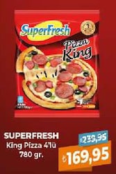 SuperFresh 4'lü 780 gr Pizza King