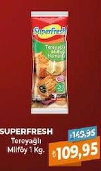 SuperFresh Tereyağllı Milföy Hamuru 1 kg