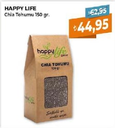 Happy Life Gurme Chia Tohumu 150 gr