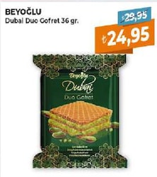 Beyoğlu Dubai Duo Gofret 36 gr