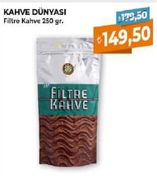 Kahve Dünyası Filtre Kahve 250 gr