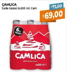 Çamlıca Gazoz 200 ml 6'lı