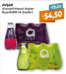 Avşar Maden Suyu 6x200 ml