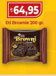 Eti Brownie Çikolatalı Fındıklı Kek 200 G
