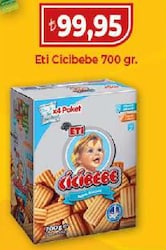 Eti Cicibebe Bisküvi 700 gr