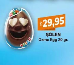 Şölen Ozmo Egg 20 gr Sürpriz Yumurta