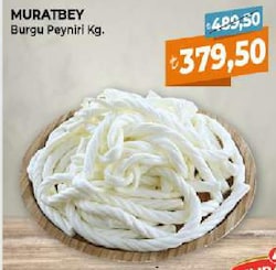 Muratbey 1 kg Burgu Peyniri