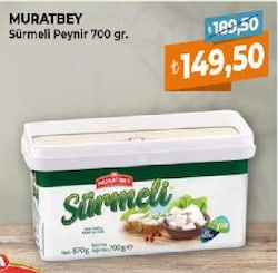 Muratbey Sürmeli 700 gr Beyaz Peynir