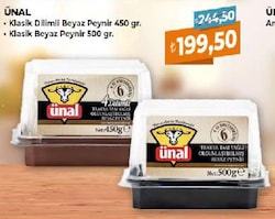 Ünal Klasik Beyaz Peynir Dilimli 450 gr